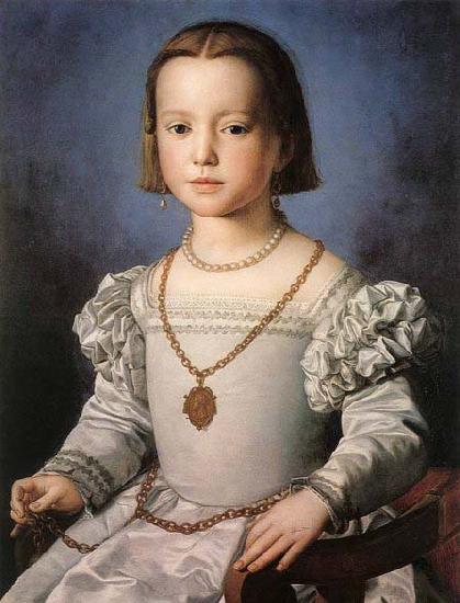 BRONZINO, Agnolo The Illegitimate Daughter of Cosimo I de' Medici Germany oil painting art